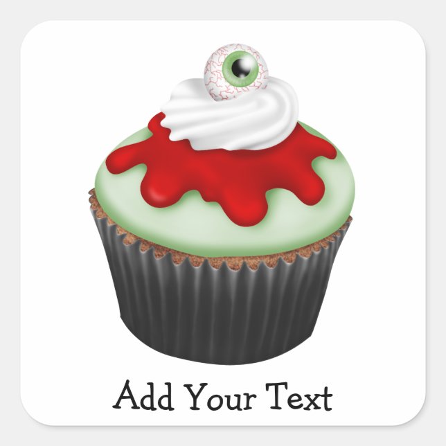 Sticker Carré Halloween - SRF (Devant)