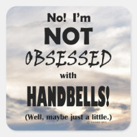 Sticker Carré Handbells Obsédés