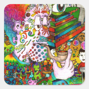 Sticker Carré Hang-Think 13