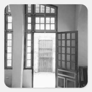 Sticker Carré Hanoï Vietnam, à l'intérieur de la prison Hilton d