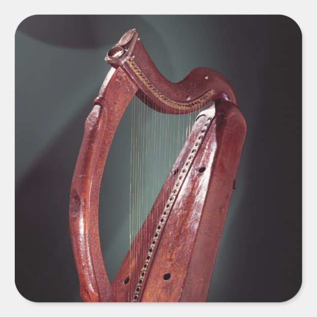 Sticker Carré Harpe (Devant)