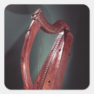 Sticker Carré Harpe