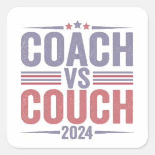 Sticker Carré Harris Walz 2024 Election Kamala Tim Waltz America