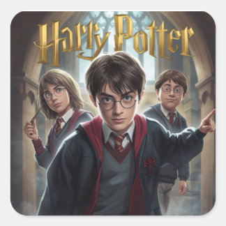 Sticker Carré harry potter