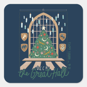 Sticker Carré Harry Potter   Décorez le Grand Hall