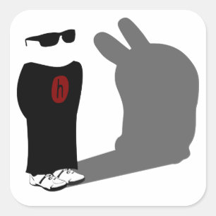 Sticker Carré Harvey VOUS original