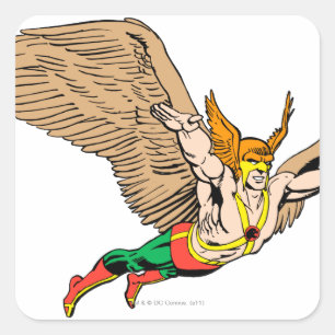 Sticker Carré Hawkman