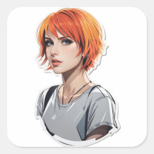 Sticker Carré hayley williams