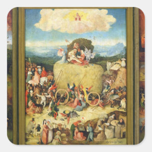 Sticker Carré Haywain, 1515
