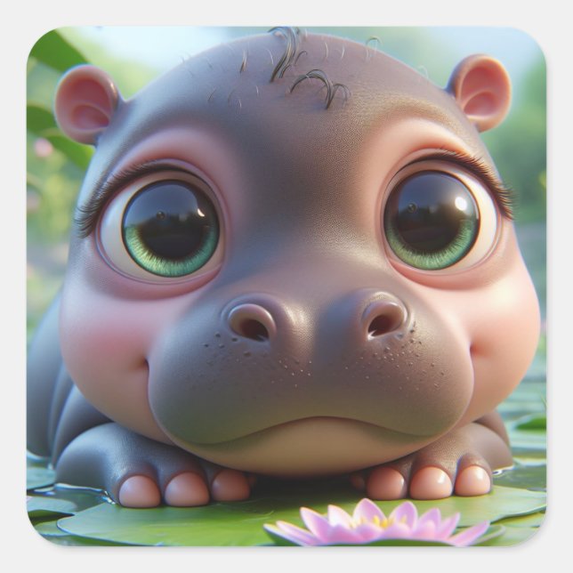 Sticker Carré "Helen" (Devant)