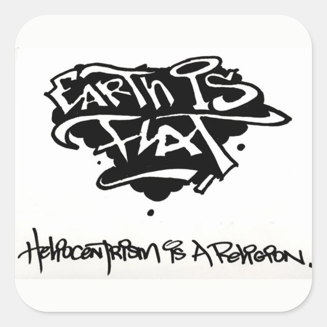 Sticker Carré Héliocult FE (Devant)