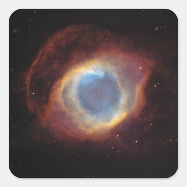 Sticker Carré Helix Nebula (Devant)