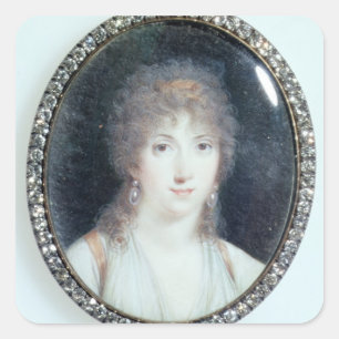 Sticker Carré Henriette Lucy Dillon (1770-1853) Marquise de la T