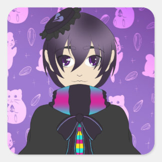 Sticker Carré Hikaru Ohayashi