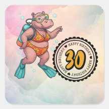 Hippo plongeur 30e anniversaire 