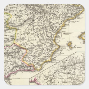 Sticker Carré Hispanie 2