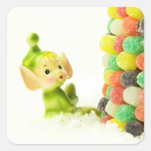 Sticker Carré Holly l'Elfe Pixie