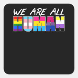 Sticker Carré Hommes LGBT Peinture éclaboussures Ours Gay