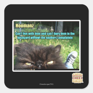 Sticker Carré Hoomanz