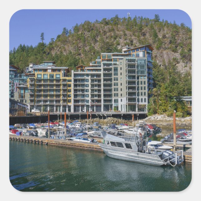 Sticker Carré Horseshoe Bay Vista (Devant)
