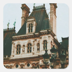 Sticker Carré Hôtel de Ville, 4e arrondissement, Paris - France