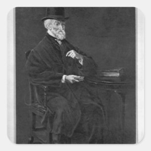 Sticker Carré Hubert George de Burgh-Canning