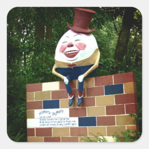 Sticker Carré Humpty Dumpty