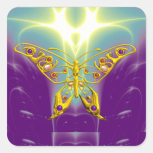 STICKER CARRÉ HYPER BUTTERFLY