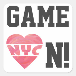 Sticker Carré I Coeur NYC