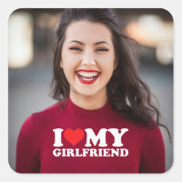 I Love My Girlfriend Photo personnalisée