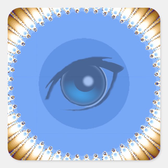 Sticker Carré I Vision_ (Devant)