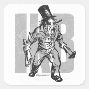 STICKER CARRÉ IKB