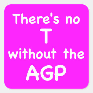 Sticker Carré Il n'y a pas de T sans l'ATG