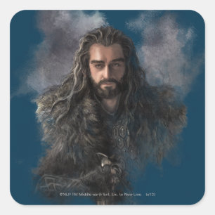 Sticker Carré Illustration de THORIN OAKENSHIELD™