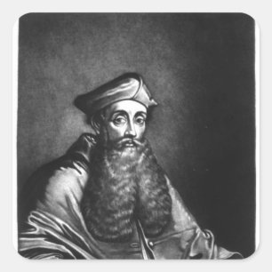 Sticker Carré Illustration Reginald Pole
