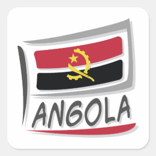 Sticker Carré Indicateur Angola Pride X