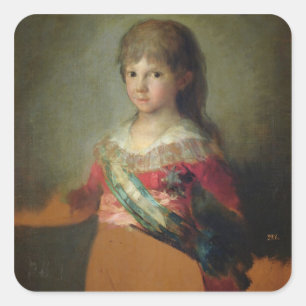 Sticker Carré Infante Don Francisco de Paula Antonio, 1800 (