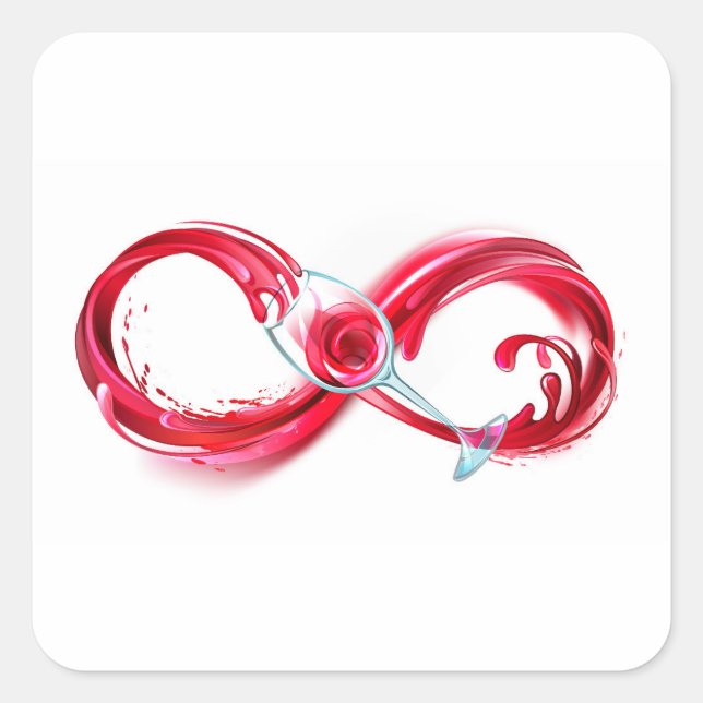 Sticker Carré Infinity (Devant)