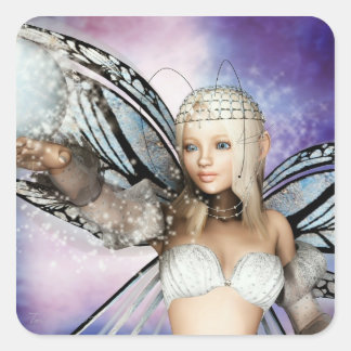 Sticker Carré Innocence douce