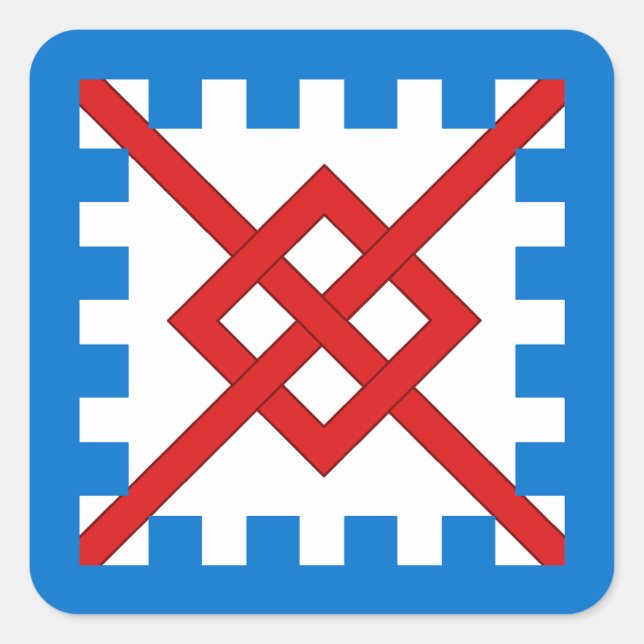 Sticker Carré Insigne de populace SCA Innilgard (Devant)