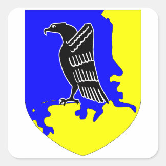 Sticker Carré Insigne Jagdgeschwader 1 (JG 1) Oesau Stab I