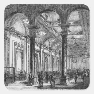 Sticker Carré Intérieur de Lloyd de Londres