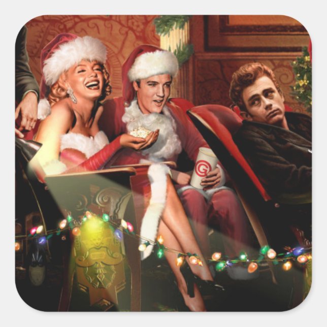 Sticker Carré Interlude de Christmas (Devant)