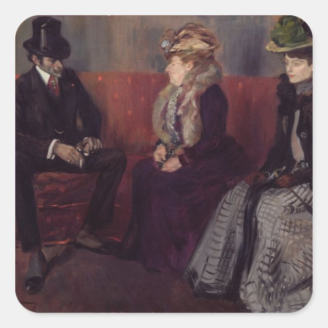 Sticker Carré Introduction, 1902 (Devant)