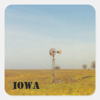 Sticker Carré iowa scènes