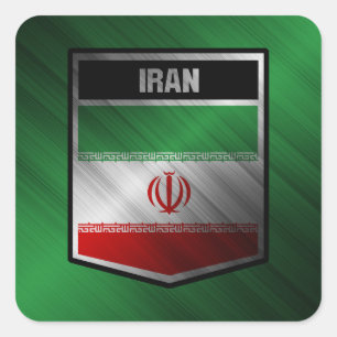 Sticker Carré Iran