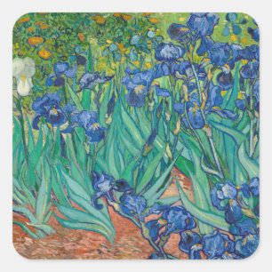 Sticker Carré Iris, 1889