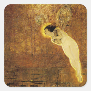 Sticker Carré Iris, Spirit of the Rainbow