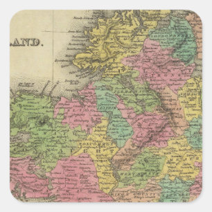 Sticker Carré Irlande 14