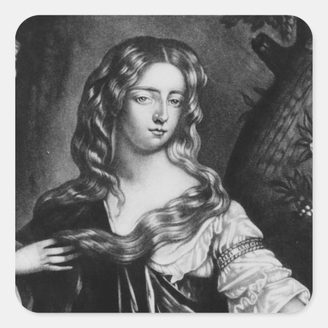 Sticker Carré Isabella Duchesse de Grafton (Devant)